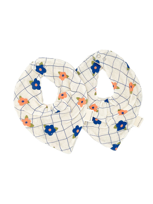 Lot de 2 bavoirs bandana - MAEL 