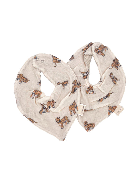 Lot de 2 bavoirs bandana - MAEL
