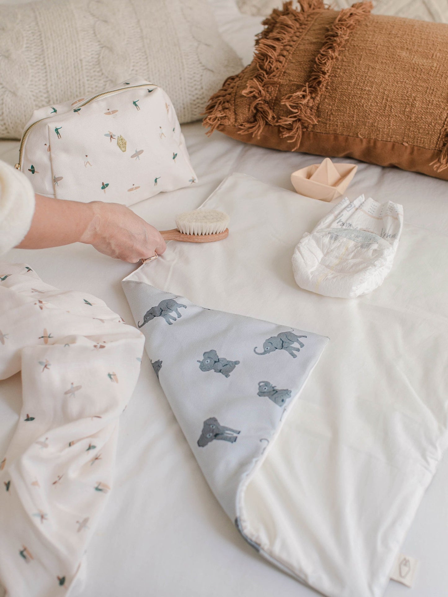 Tapis à langer de voyage - ADAM