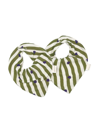 Lot de 2 bavoirs bandana - MAEL 