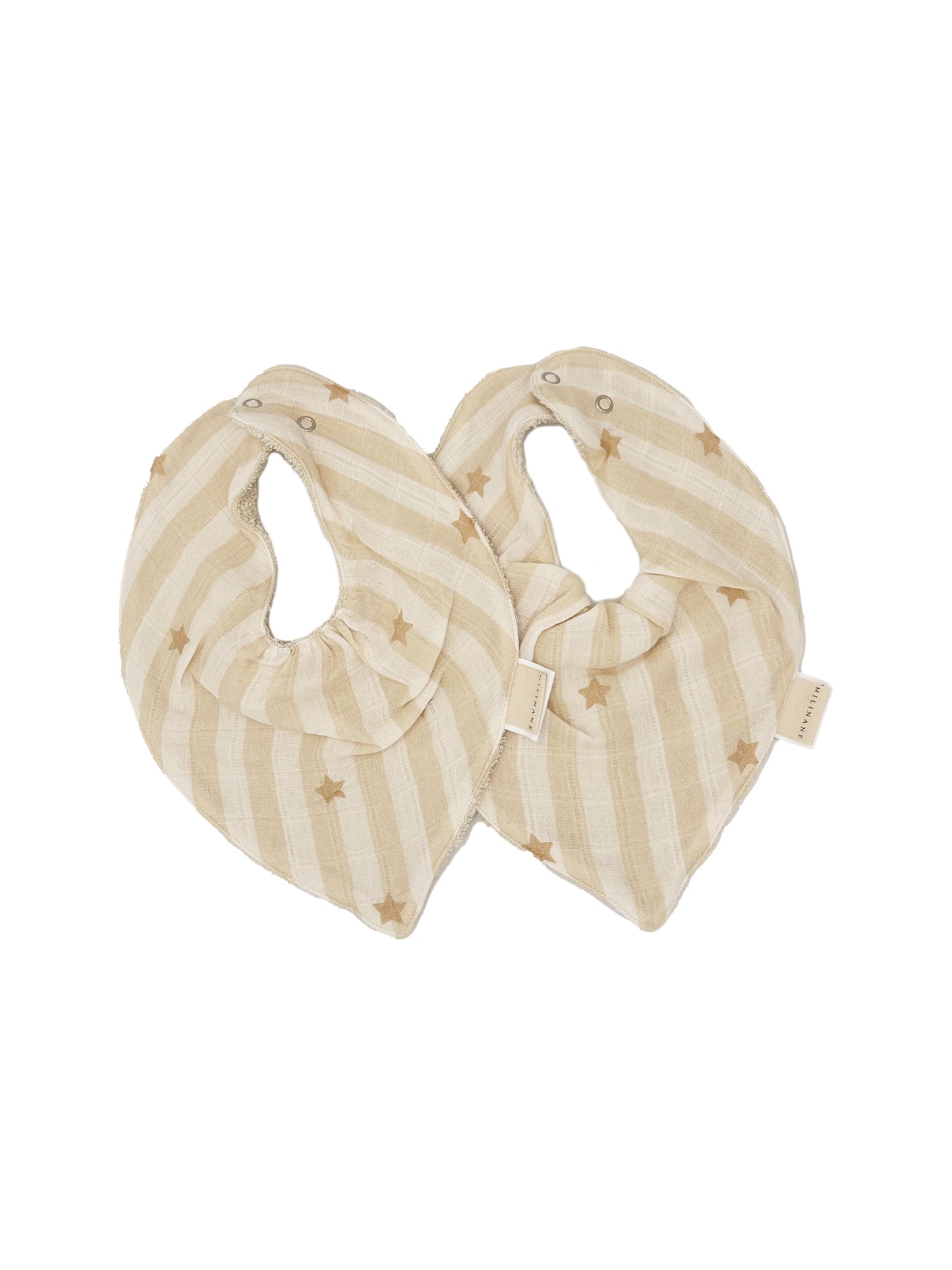 Lot de 2 bavoirs bandana - MAEL 